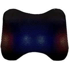 Black Portable Speaker Head Support Cushion by Pakrebo