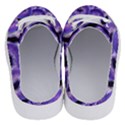 Sliced Kiwi Fruits Purple Half Slippers View4