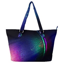 Background Blur Bokeh Close Up Full Print Shoulder Bag by Pakrebo