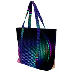 Background Blur Bokeh Close Up Zip Up Canvas Bag by Pakrebo