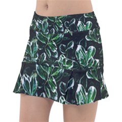 Beautiful Botanical Bright Tennis Skirt by Pakrebo