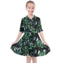 Beautiful Botanical Bright Kids  All Frills Chiffon Dress View1