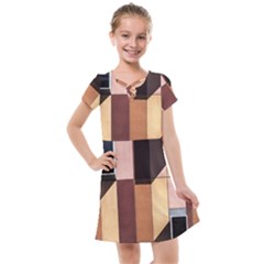 Architectural Design Architecture Building Colors Kids  Cross Web Dress by Pakrebo