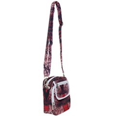 Low Angle Photography Of Red Metal Tower Shoulder Strap Belt Bag