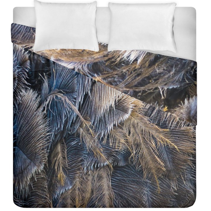 Dried Leafed Plants Duvet Cover Double Side (King Size)