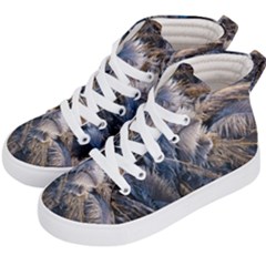 Dried Leafed Plants Kids  Hi-top Skate Sneakers by Pakrebo