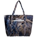 Dried Leafed Plants Zip Up Canvas Bag View3