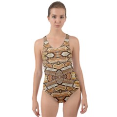 Ml-c5-3 Cut-out Back One Piece Swimsuit by ArtworkByPatrick