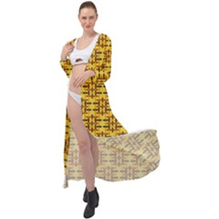 Ml-c5-4 Maxi Chiffon Beach Wrap by ArtworkByPatrick