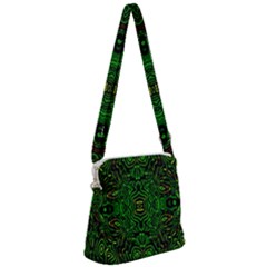 Ml-c5-6 Zipper Messenger Bag by ArtworkByPatrick