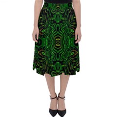 Ml-c5-6 Classic Midi Skirt by ArtworkByPatrick