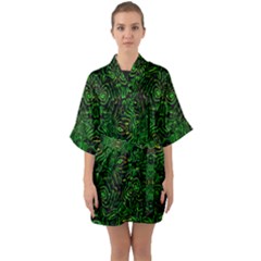 Ml-c5-6 Quarter Sleeve Kimono Robe by ArtworkByPatrick