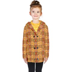 Ml-c5-7 Kids  Double Breasted Button Coat