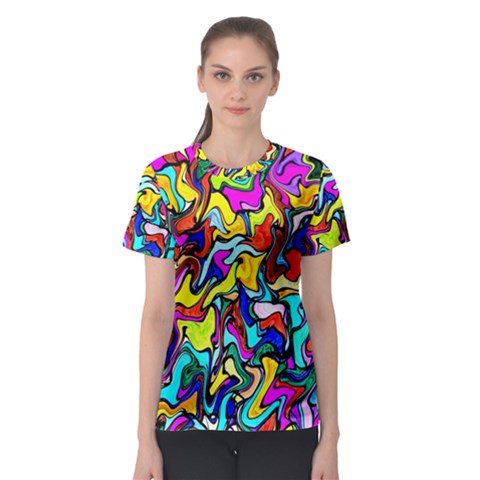 Ml-c5-8 Women s Sport Mesh Tee by ArtworkByPatrick