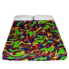 Ml-c5-9 Fitted Sheet (california King Size) by ArtworkByPatrick