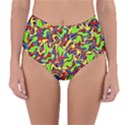 ML-C5-9 Reversible High-Waist Bikini Bottoms View1