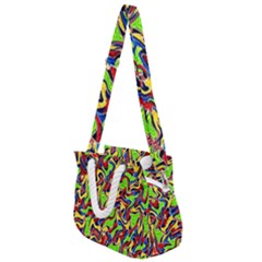 Ml-c5-9 Rope Handles Shoulder Strap Bag by ArtworkByPatrick