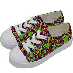 Ml-c5-9 Kids  Low Top Canvas Sneakers by ArtworkByPatrick