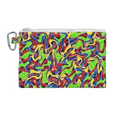 Ml-c5-9 Canvas Cosmetic Bag (large) by ArtworkByPatrick