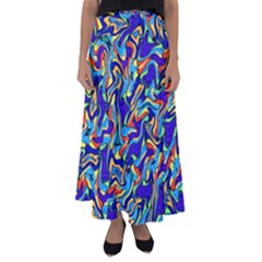 Ml-c6-1 Flared Maxi Skirt by ArtworkByPatrick