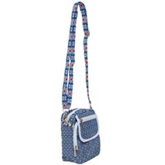 Geometric Tile Shoulder Strap Belt Bag by Mariart