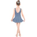 Geometric Tile Kids  Skater Dress Swimsuit View2