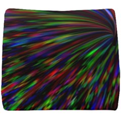 Explosion Fireworks Rainbow Seat Cushion by Bajindul