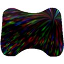 Explosion Fireworks Rainbow Head Support Cushion View1