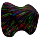 Explosion Fireworks Rainbow Head Support Cushion View3