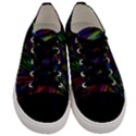 Explosion Fireworks Rainbow Men s Low Top Canvas Sneakers View1