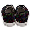 Explosion Fireworks Rainbow Men s Low Top Canvas Sneakers View4