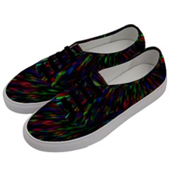 Explosion Fireworks Rainbow Men s Classic Low Top Sneakers by Bajindul