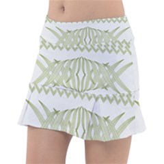 Guilloche Border Tennis Skirt by Bajindul