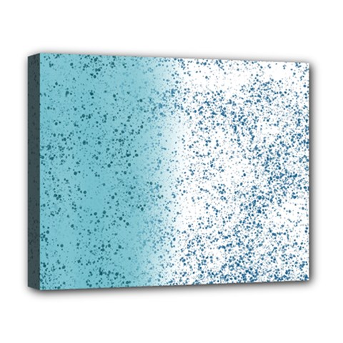 Spetters Stains Paint Deluxe Canvas 20  X 16  (stretched) by HermanTelo