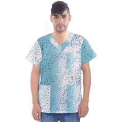 Spetters Stains Paint Men s V-neck Scrub Top