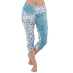 Spetters Stains Paint Lightweight Velour Capri Yoga Leggings