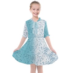 Spetters Stains Paint Kids  All Frills Chiffon Dress by HermanTelo