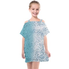 Spetters Stains Paint Kids  One Piece Chiffon Dress by HermanTelo