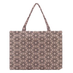 Texture Tissue Seamless Plaid Medium Tote Bag