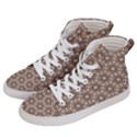 Texture Tissue Seamless Plaid Men s Hi-Top Skate Sneakers View2