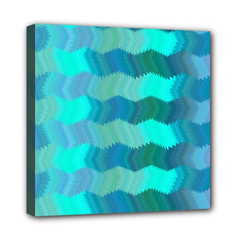 Texture Geometry Mini Canvas 8  X 8  (stretched)