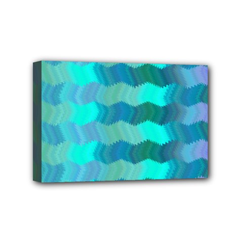 Texture Geometry Mini Canvas 6  X 4  (stretched)