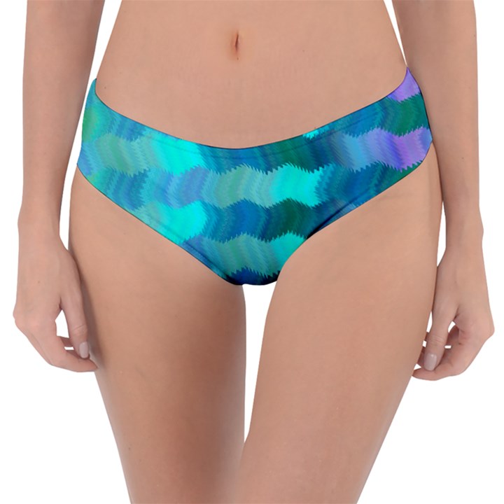 Texture Geometry Reversible Classic Bikini Bottoms