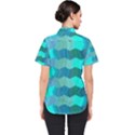 Texture Geometry Women s Short Sleeve Shirt View2