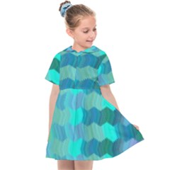 Texture Geometry Kids  Sailor Dress