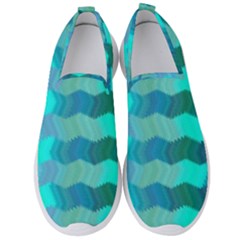 Texture Geometry Men s Slip On Sneakers