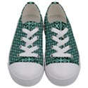 Texture Tissue Seamless Kids  Low Top Canvas Sneakers View1