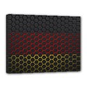 Germany Flag Hexagon Canvas 16  x 12  (Stretched) View1