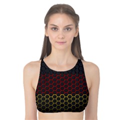 Germany Flag Hexagon Tank Bikini Top