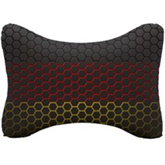 Germany Flag Hexagon Seat Head Rest Cushion by HermanTelo